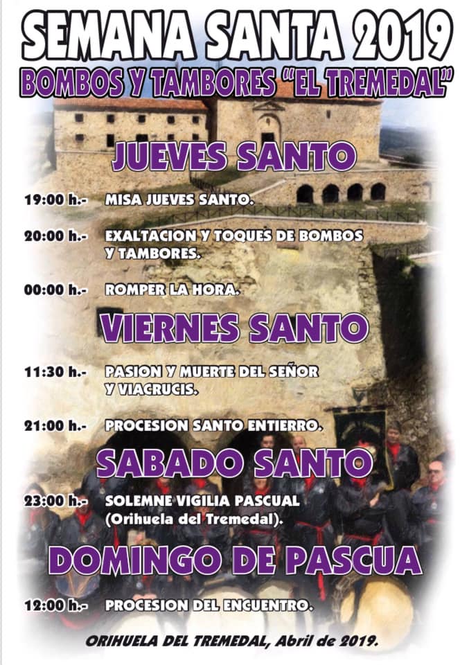 Semana Santa en Orihuela del Tremedal  